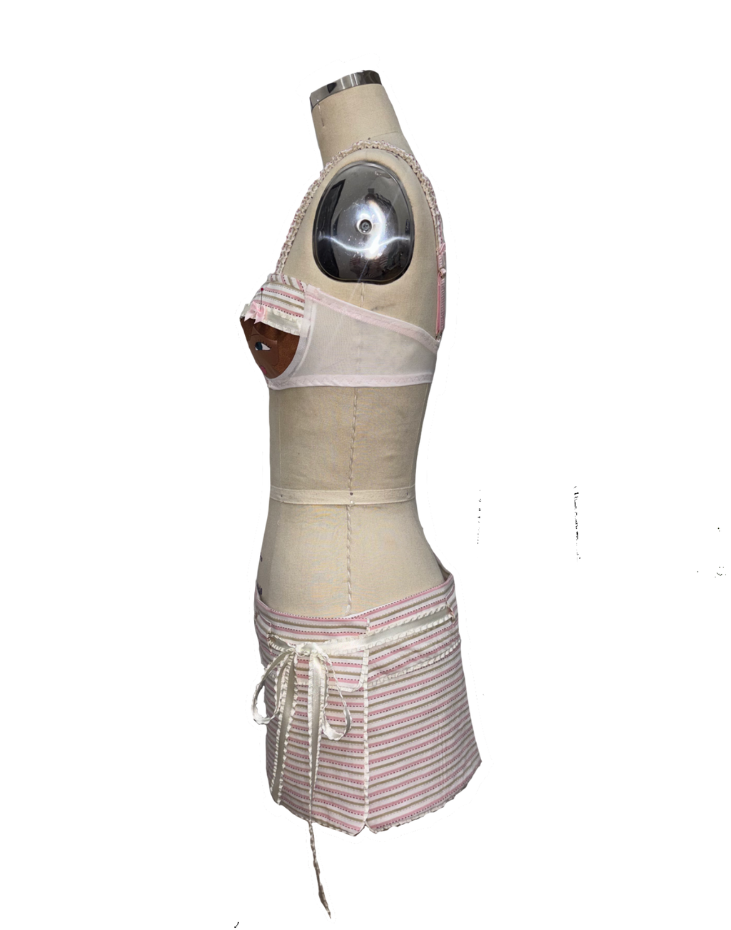 Mini Wrap and Tie Skirt