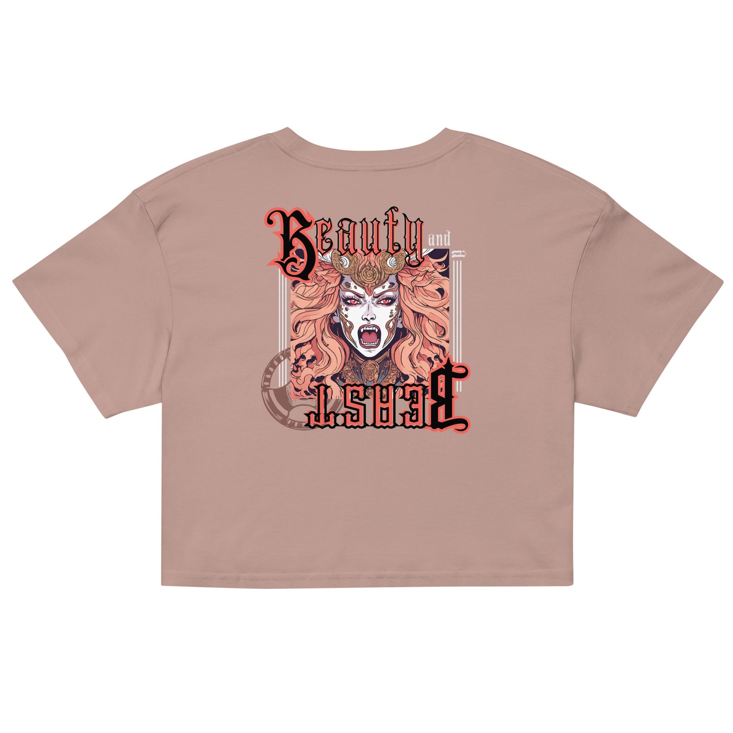 Beauty and a Beast Crop Top